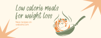 Healthy Diet Meals  Facebook Cover Design