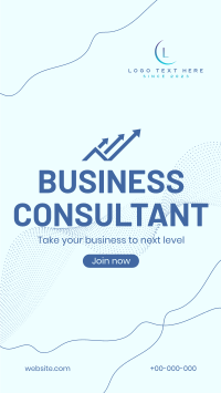 Business Consultant Services Instagram Story Design