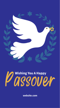 Happy Passover Facebook Story Design