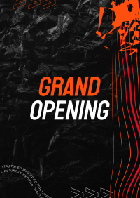 Streetwear Aesthetic Opening Flyer Image Preview