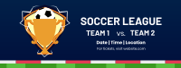 Soccer League Facebook cover Image Preview