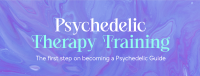 Psychedelic Therapy Training Facebook Cover Design