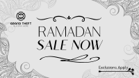 Ornamental Ramadan Sale Facebook Event Cover Design