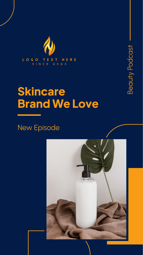 Skincare Brands We Love Facebook Story Design Image Preview
