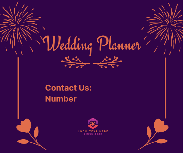 Wedding Planner  Facebook Post Design Image Preview