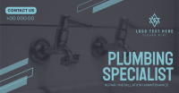 Plumbing Specialist Facebook ad Image Preview