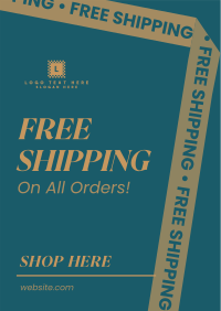 Contemporary Generic Shipping Poster Preview