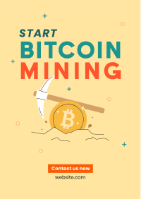 Start Crypto Mining Flyer Image Preview