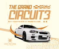 Grand Circuit Facebook Post Design