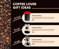 Coffee Gift Ideas Facebook post Image Preview
