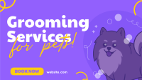 Premium Grooming Services Animation Design