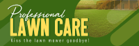 Professional Lawn Cleaning Twitter Header Design