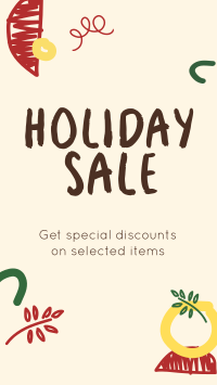 Holiday Sale Instagram story Image Preview