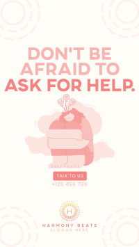 Ask for Help Facebook story Image Preview