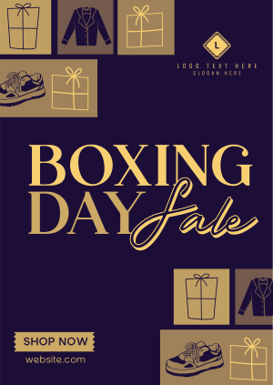 Boxing Day Super Sale Poster Image Preview