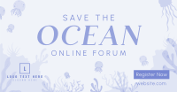 Ocean High Waves Facebook Ad Design