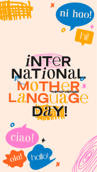 Doodle International Mother Language Day YouTube short Image Preview