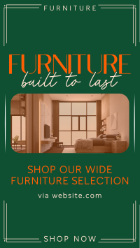 Quality Furniture Sale Instagram Story Design