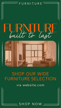 Quality Furniture Sale Instagram story Image Preview