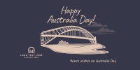 Australia Harbour Bridge Twitter post Image Preview