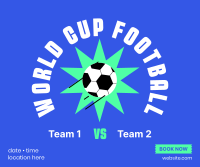 Football World Cup Facebook Post Design