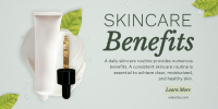 Skincare Benefits Organic Twitter post Image Preview