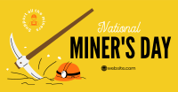Miner's Day Facebook Ad Design