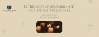 Love Speaks The Loudest Facebook cover Image Preview