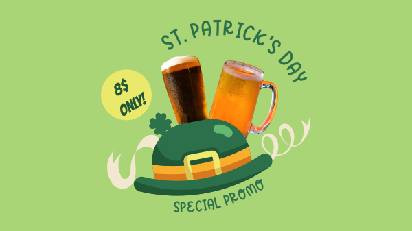 Saint Patrick Promo Facebook Event Cover Design Image Preview