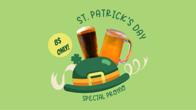 Saint Patrick Promo Facebook event cover Image Preview