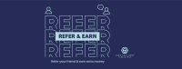 Refer Repeat Text Facebook Cover Image Preview