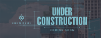 Under Construction Facebook cover Image Preview