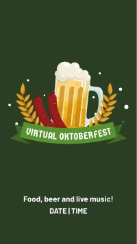 Virtual Oktoberfest Facebook story Image Preview