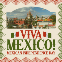 Mexican Independence Day Patterns Instagram post Image Preview