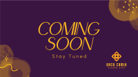 Minimalist Coming Soon Facebook event cover Image Preview