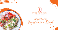 Happy Vegetarian Day! Facebook ad Image Preview