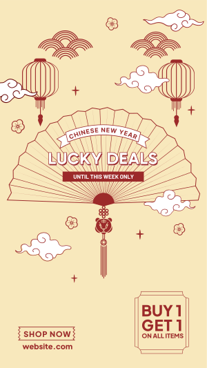 Lucky Deals Instagram story Image Preview