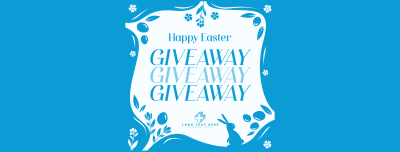 Blessed Easter Giveaway Facebook cover Image Preview