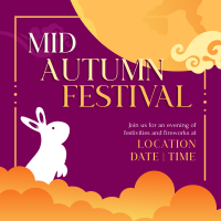 Mid Autumn Bunny Instagram post Image Preview