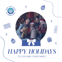 Holiday Gift Christmas Greeting Linkedin Post Image Preview