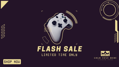 Gaming Flash Sale Facebook event cover Image Preview
