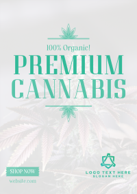 High Quality Cannabis Poster Design