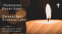 Embrace Eternal Love Facebook Event Cover Design