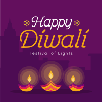 Diwali Celebration Instagram Post Design