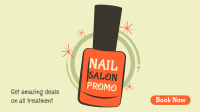 Nail Salon Discount Facebook Event Cover Design