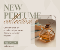 New Perfume Discount Facebook Post Design
