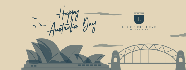Happy Australia Day Facebook Cover Design Image Preview