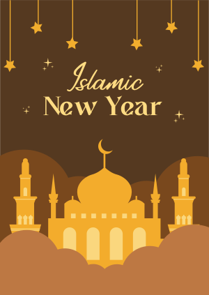 Muharram Islamic New Year Poster Image Preview