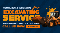 Professional Excavation Service  Facebook event cover Image Preview