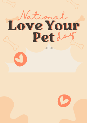 International Pet Day Poster Image Preview